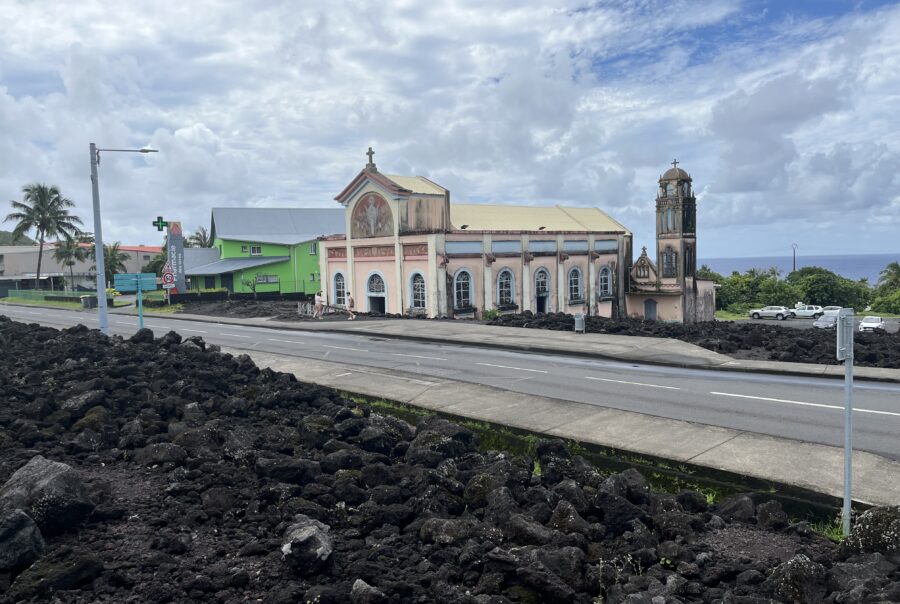 Notre dame de lave à saint rose
